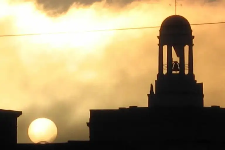 Sunrise near Town Hall